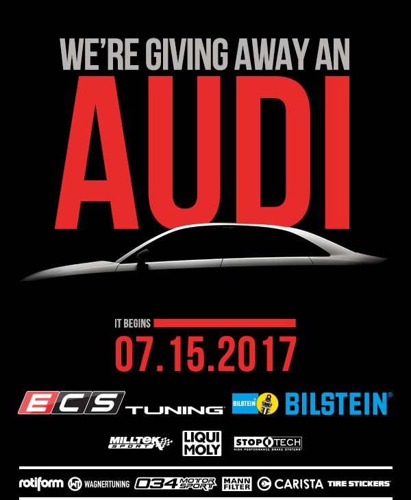 Ecs Tuning We Re Giving Away An Audi Can T Make It To The Show Signup For Our Emails And Follow Us On Social Media Get Scoop