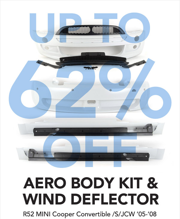 Jcw Amp Aero Body Kit Sale North American Motoring